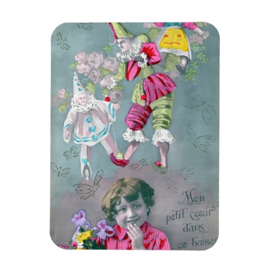 Mon petite coeur dans ce baiser magnet (Vertikal)