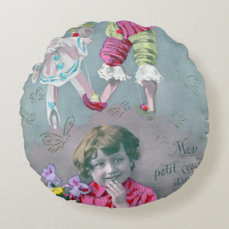 Mon petite coeur dans ce baiser rundes kissen