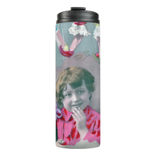 Mon petite coeur dans ce baiser thermosbecher