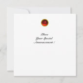 MON ruby white Einladung (Rückseite)