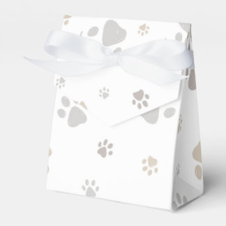 Mon Toutou Französische Hunde-Geburtstagsserviette Geschenkschachtel
