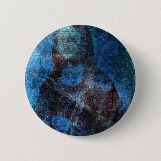 Mona Blues Button (Vorderseite)