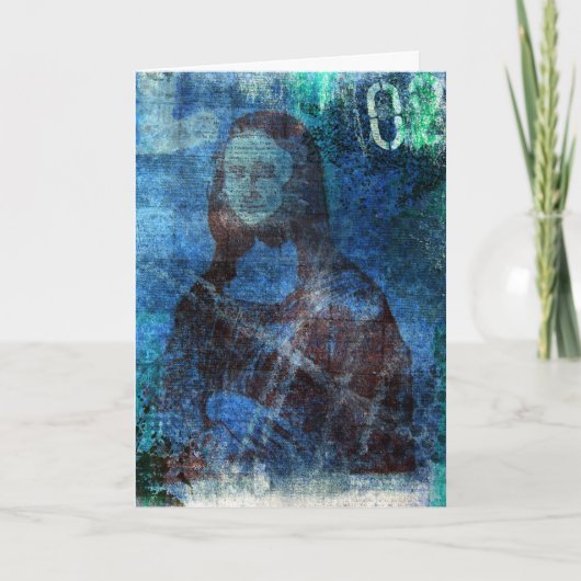 Mona Blues, Geburtstag Karte (Vorderseite)