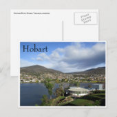 Mona derwent hobart postkarte (Vorne/Hinten)