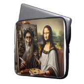 Mona Do da Vinci Notebook-Fall Laptopschutzhülle (Vorderseite Links)