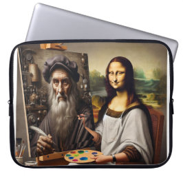 Mona Do da Vinci Notebook-Fall Laptopschutzhülle