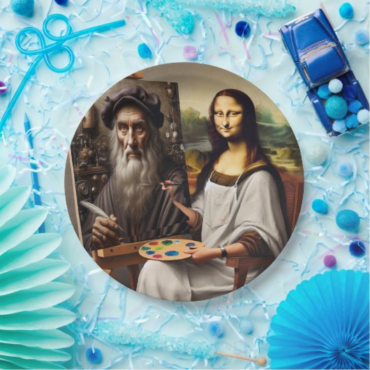 Mona Do da Vinci Pappteller (Party)