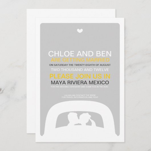 Mona Einladung (Vorne/Hinten)