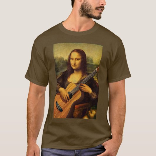 Mona-Gitarre T-Shirt (Vorderseite)
