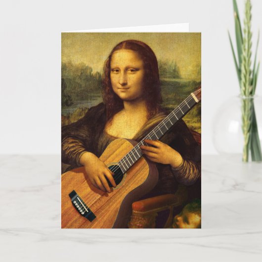 Mona Guitar Karte (Vorderseite)
