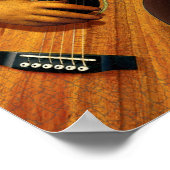 Mona Guitar Poster (Ecke)