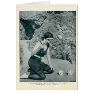 Mona Kingsley 1922 Vintage Porträtkarte