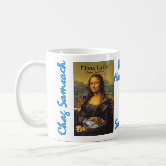 Mona Latke Hanukkah Tasse (Links)