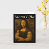 Mona Lifta Bodybuilding Funny Gift Karte (Gelbe Blume)