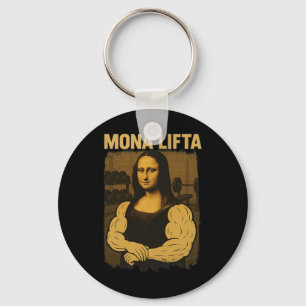 Mona Lifta Gym Workout Monument Obelisk Fitness Schlüsselanhänger