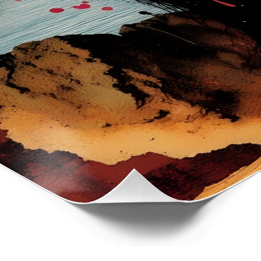 MONA LISA-21 POSTER (Ecke)