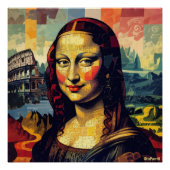 MONA LISA-25 POSTER (Vorderseite)