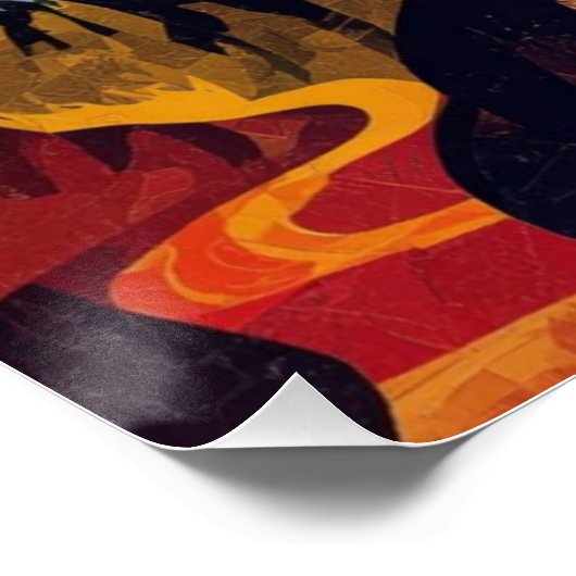 MONA LISA-25 POSTER (Ecke)