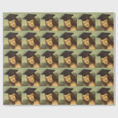 Mona Lisa Abschluss Geschenkpapier (Flach)