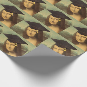 Mona Lisa Abschluss Geschenkpapier