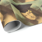 Mona Lisa Abschluss Geschenkpapier (Rolleneckpunkt)
