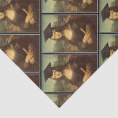 Mona Lisa Abschluss Seidenpapier (Detail)