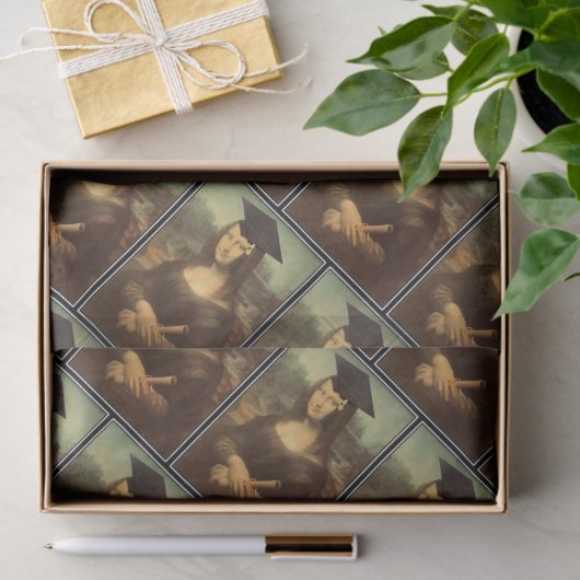 Mona Lisa Abschluss Seidenpapier (Geschenk)
