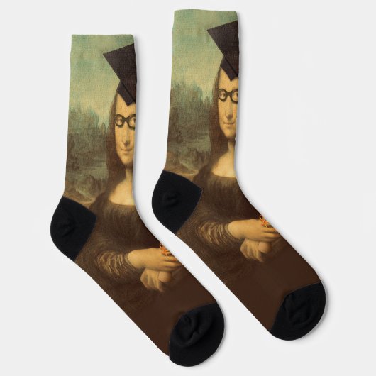 Mona Lisa Abschluss Socken (Rechts)