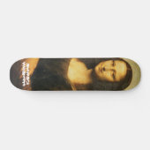 Mona Lisa, abstrakte Waffen Skateboard (Horizontal)