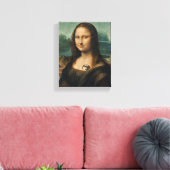 Mona Lisa, aktualisierte Leinwand Print (Insitu (Wohnzimmer))