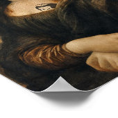 Mona Lisa, aktualisierte Printwerbung Poster (Ecke)