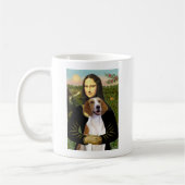 Mona Lisa - American Foxhound Kaffeetasse (Links)