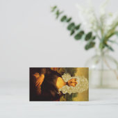 Mona Lisa änderte ihre Frisur Visitenkarte (Stehend Vorderseite)