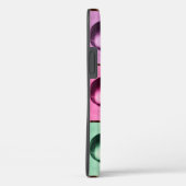 Mona Lisa Animal Print Green Pink Lila Case-Mate iPhone Hülle (Rückseite / Rechts)