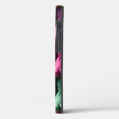 Mona Lisa Animal Print Green Pink Lila Case-Mate iPhone Hülle (Rückseite / Links)