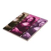 Mona Lisa Animal Print Lila Pink Chocolate Fliese (Seite)