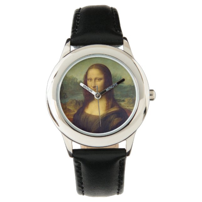 Mona Lisa Armbanduhr (Vorderseite)