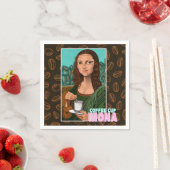 Mona Lisa Art Coffee Edition Serviette (Beispiel)