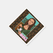 Mona Lisa Art Coffee Edition Serviette (Ecke)