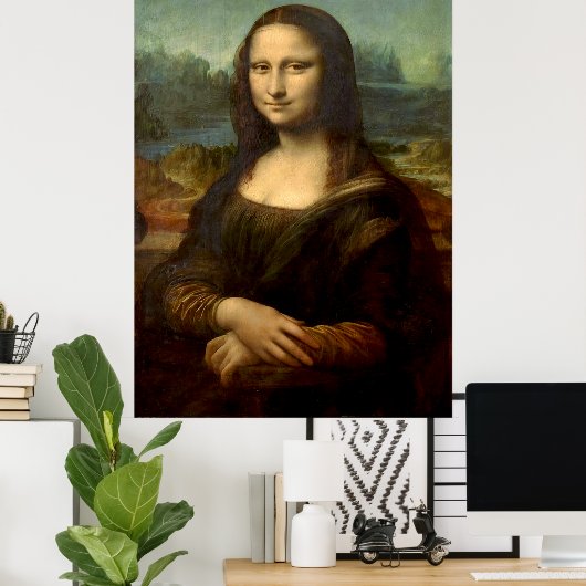 "Mona Lisa" Art Poster Print (Heimbüro)