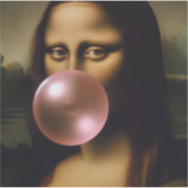 Mona Lisa Aufkleber (Vorderseite)