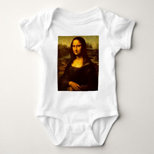 Mona Lisa Baby Strampler (Vorderseite)