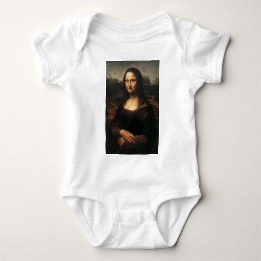 Mona Lisa Baby Strampler (Vorderseite)