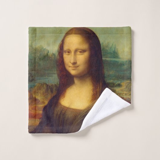 Mona Lisa Badhandtuch Set (Waschlappen)