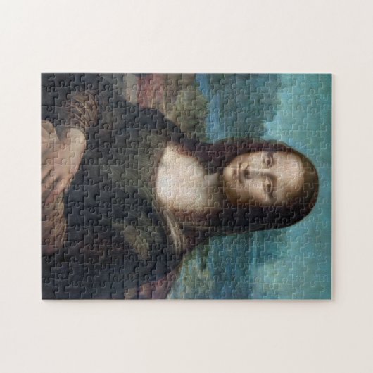 Mona Lisa Bekannte Visuell Arts Leonardo da Vinci  Puzzle (Horizontal)