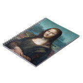Mona Lisa Berühmte Visuelle Künste Leonardo da Vin Notizblock (Linke Seite)