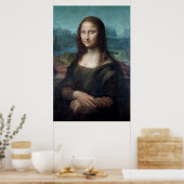 Mona Lisa Berühmte Visuelle Künste Leonardo da Vin Poster (Küche)
