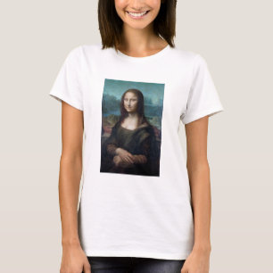 Mona Lisa Berühmte Visuelle Künste Leonardo da Vin T-Shirt
