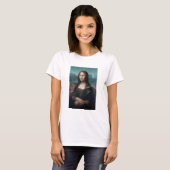 Mona Lisa Berühmte Visuelle Künste Leonardo da Vin T-Shirt (Vorne ganz)