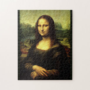 Mona Lisa, berühmtes Bild, Puzzle